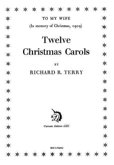 Twelve Christmas Carols, GchKlav (KA)