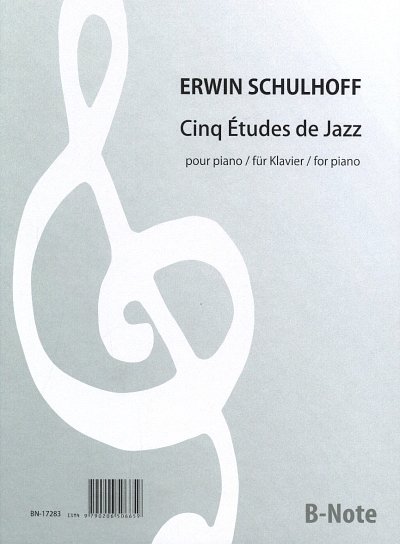 E. Schulhoff: Fünf Jazz-Etüden, Klav