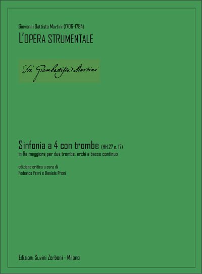 Sinfonia a 4 con trombe (HH.27 n. 17) (Part.)