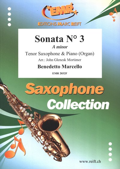 B. Marcello: Sonata N° 3 in A minor, TsaxKlavOrg
