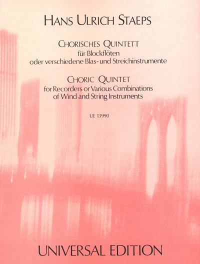 H.U. Staeps: Chorisches Quintett  (Part.)