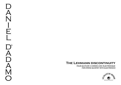 D. D'Adamo: The Lehmann Discontinuity (Pa+St)