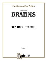 DL: J. Brahms: Brahms: Ten Horn Studies, Op. posth