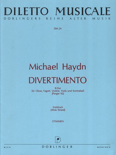 M. Haydn: Divertimento B-Dur