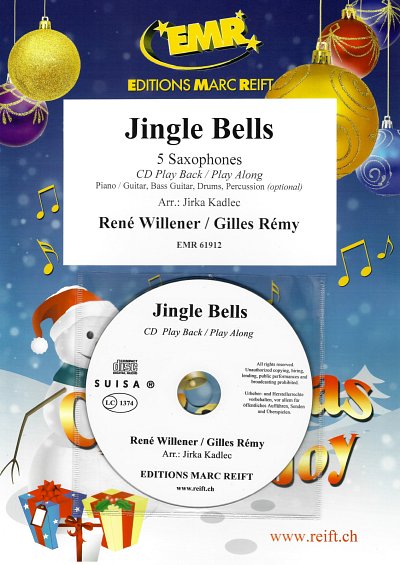 R. Willener: Jingle Bells, 5Sax (+CD)