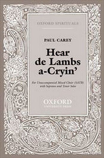 P. Carey: Hear de Lambs a-Cryin'