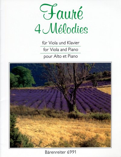 G. Fauré: 4 Mélodies, VaKlv (SppaSti)