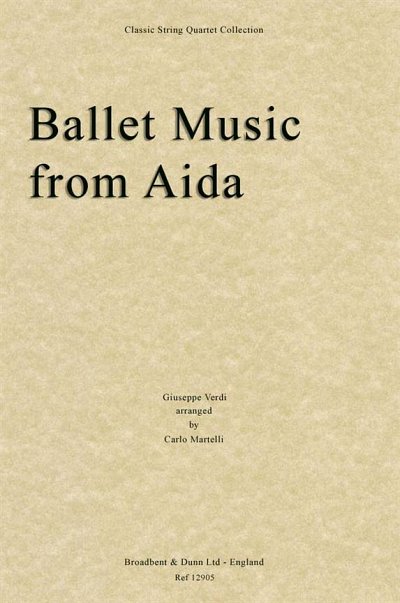 G. Verdi: Ballet Music from Aida, 2VlVaVc (Part.)