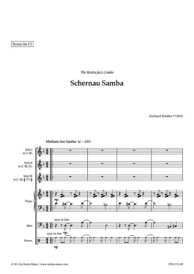 DL: G. Schaefer: Schernau Samba The Stretta Jazz Combo
