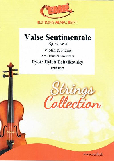 DL: P.I. Tschaikowsky: Valse Sentimentale, VlKlav