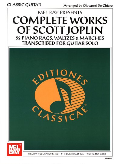 S. Joplin: Complete Works of Scott Joplin for Guitar, Git