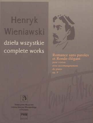 H. Wieniawski: Legende Cw Op. 17 Complete Wo, VlOrch (Part.)
