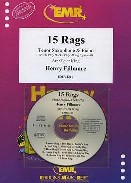 H. Fillmore: 15 Rags, TsaxKlv (+CD)