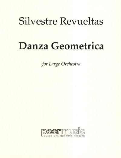 S. Revueltas: Danza Geometrica, Partitur
