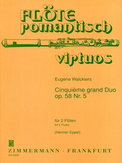 E. Walckiers: Cinquieme Grand Duo g-Moll op. 5, 2Fl (Sppart)