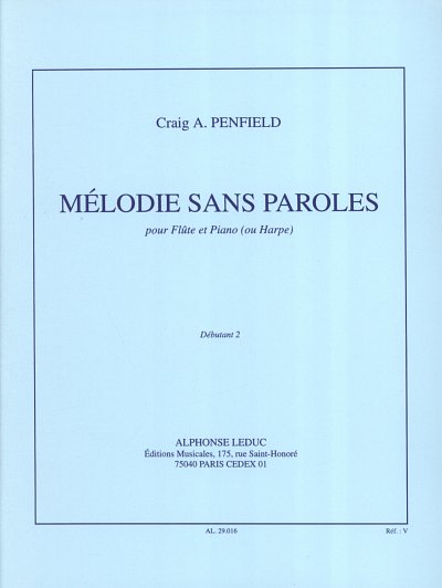 Melodie Sans Paroles, FlKlav (KlavpaSt)