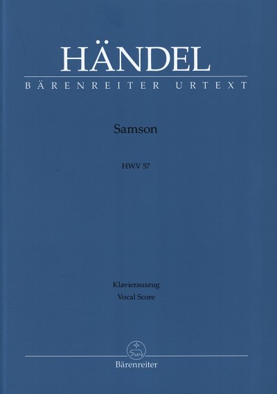 G.F. Händel: Samson HWV 57, 4GesGchOrcBc (KA)