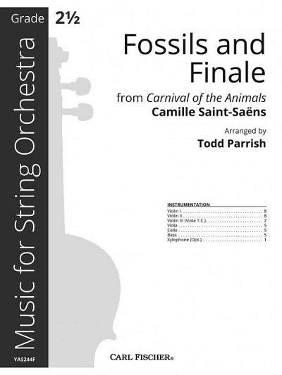 C. Saint-Saëns: Fossils and Finale, Stro (Part.)