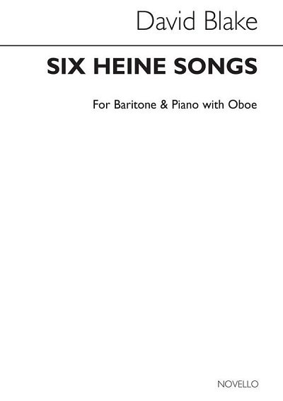 Six Heine Songs (Baritone Oboe And Piano) (Bu)