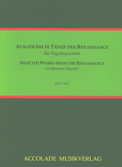 D. Reikow: Ausgewählte Tänze der Renaissance, 4Fag (Pa+St)