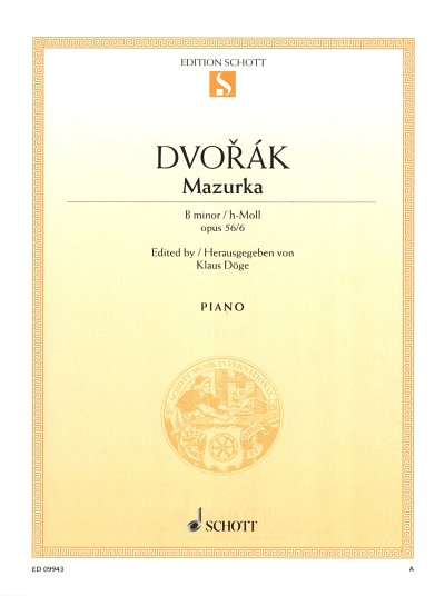 A. Dvo_ák: Mazurka h-Moll op. 56/6 , Klav