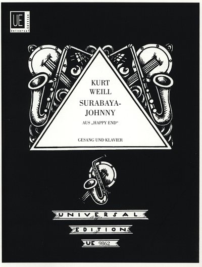 K. Weill: Surabaya-Johnny für Gesang und Klavi, GesKlav (EA)