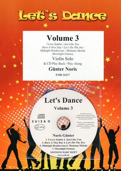 G.M. Noris: Let's Dance Volume 3, Viol (+CD)