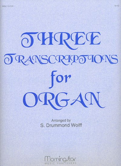 Three Transcriptions, Org