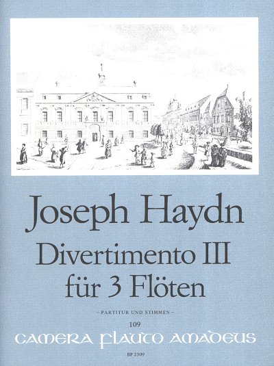 J. Haydn: Divertimento III F-Dur, 3Fl (Pa+St)