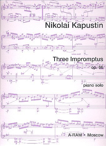 N. Kapustin: Three Impromptus op. 66, Klav