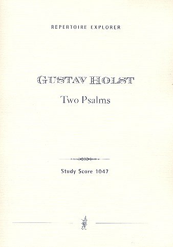 2 Psalms for mixed chorus, orchestra (Stp)