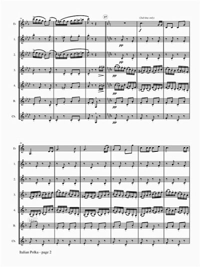 S. Rachmaninow: Italian Polka (Pa+St)