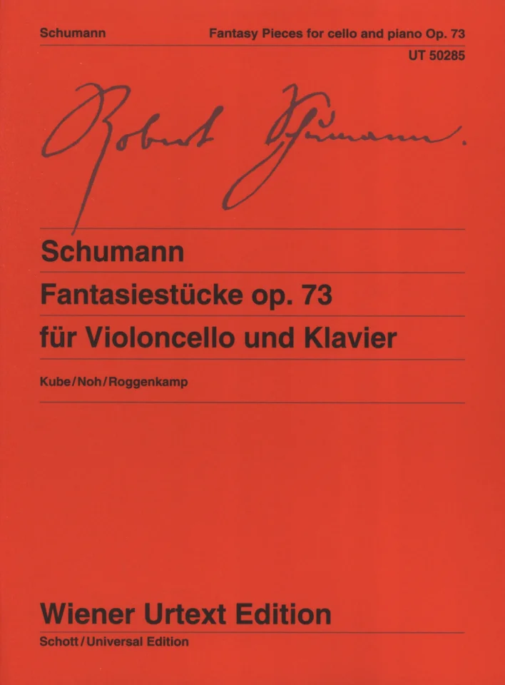 R. Schumann: Fantasiestuecke fuer Violoncel, VcKlav (KlavpaS (0)