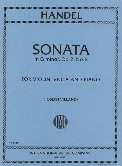 Sonate 8 G Opus 2