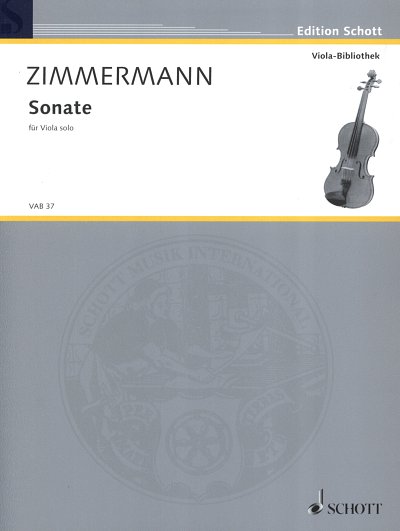B.A. Zimmermann: Sonate , Va