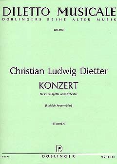 Dietter Christian Ludwig: Konzert B-Dur Diletto Musicale