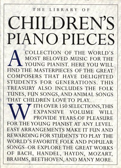The Library Of Children's Piano Pieces, Klav