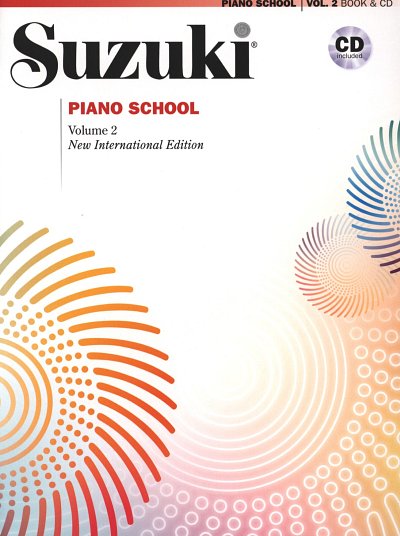 S. Suzuki: Piano School 2 - New International Ed, Klav (+CD)