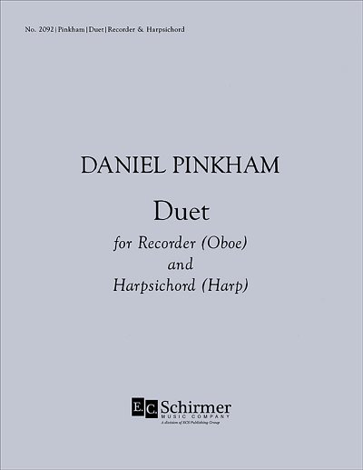 D. Pinkham: Duet (KlavpaSt)