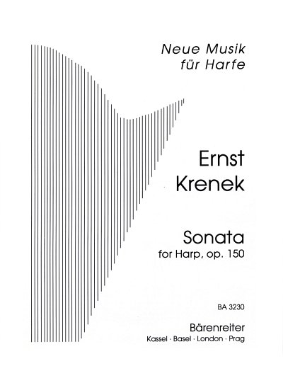 E. Krenek: Sonata for Harp - Harfensonate o, Hrf/Klav (Sppa)