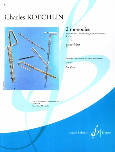 C. Koechlin: 2 Monodies Pour Flute, Fl