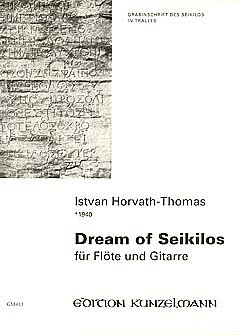 I. Horvath-Thomas: Dream of Seikilos, FlGit (Sppa)