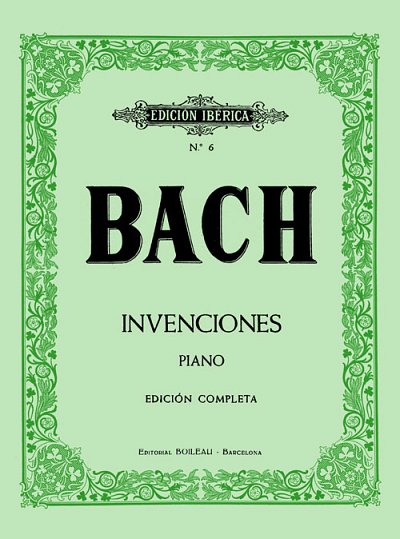 J.S. Bach: Invenciones , Klav