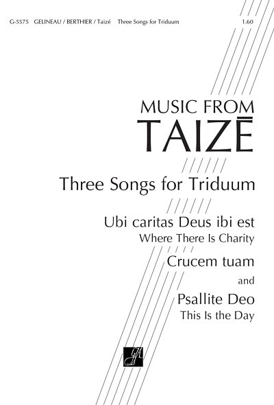 J. Berthier: Three Songs for Triduum