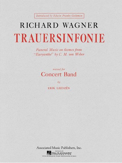 R. Wagner: Trauersinfonie, Blaso (Pa+St)