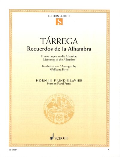 F. Tárrega: Recuerdos de la Alhambra , HrnKlav