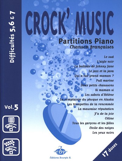 P. Bourgès: Crock' music 5, Klav
