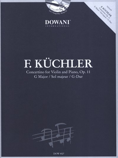 F. Küchler: Concertino G-Dur op. 11, Vl;Klav (+CD)