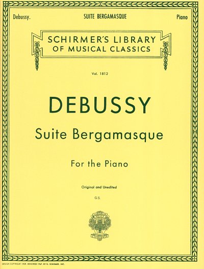 C. Debussy: Suite Bergamasque , Klav