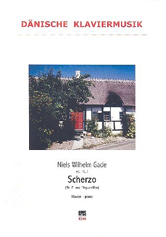 N. Gade: Scherzo Klav op. 19,2, Klavier